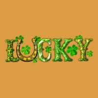 St. Patrick's Day Lucky With Clovers And Horseshoe Urban Heavy Tee | Teevron