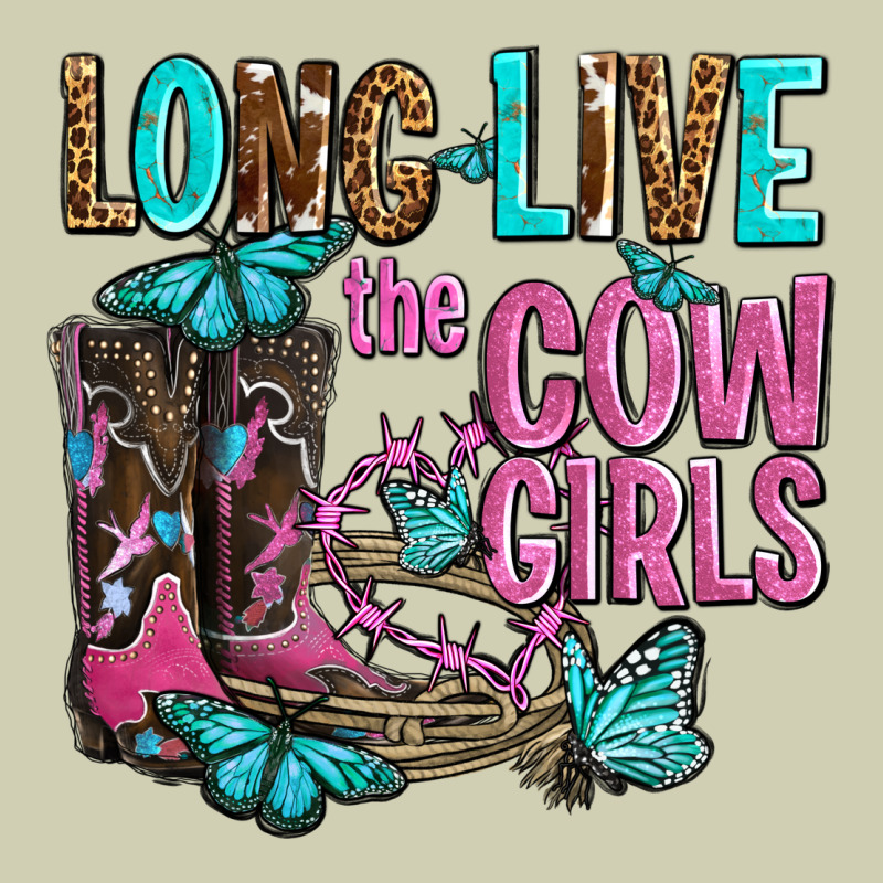 Long Live The Cowgirls Olivia Heavy Core Tee by OliviaCreatesArt | Teevron
