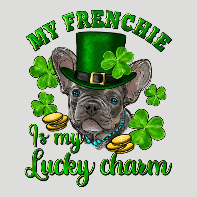 St.patricks Day My French Bulldog Is My Lucky Char Zipper Hoodie by RanaPortraitStore | Teevron