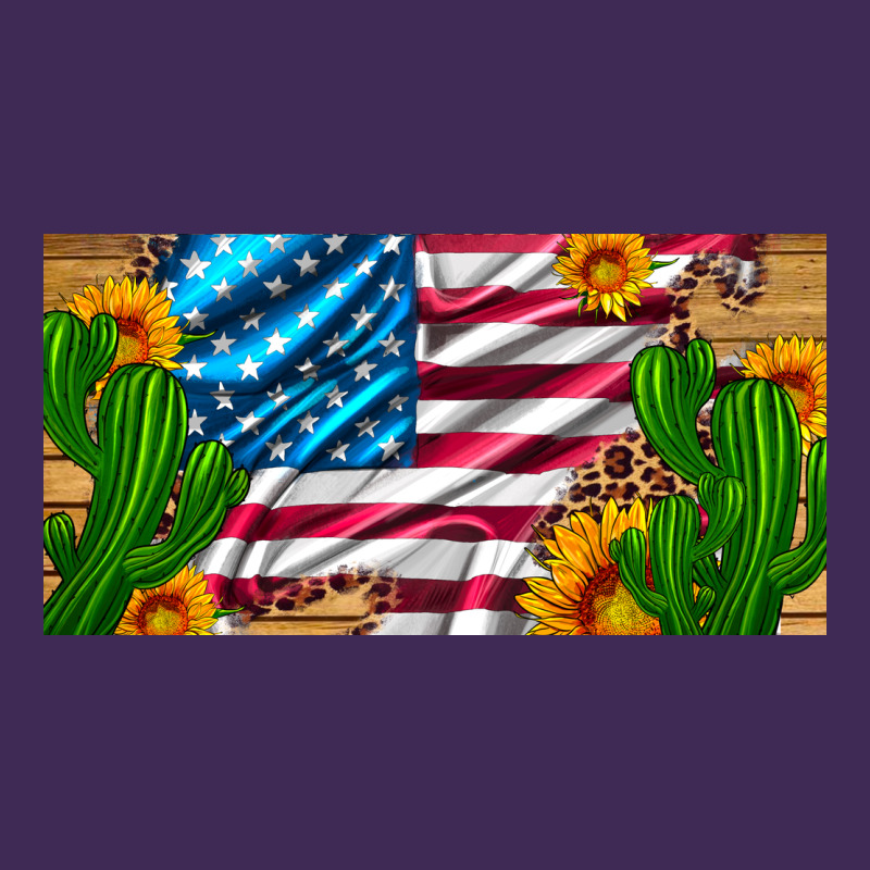Usa Flag And Cactus And Sunflowers With Leopard And Wood License  Plat Premium Hoodie by Artiststas | Teevron