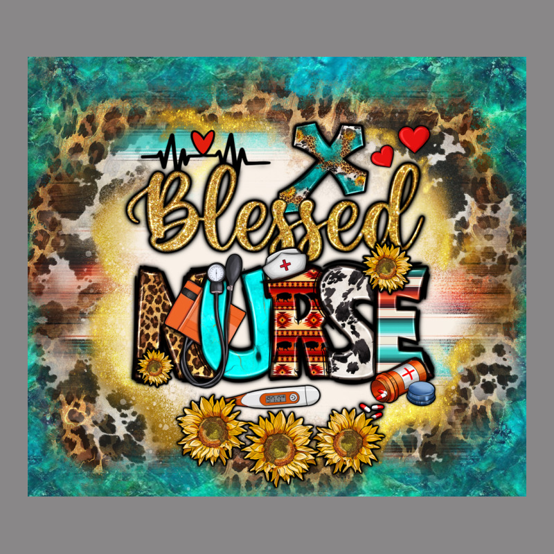 Blessed Nurse Tumbler Vintage Tee by BundleAndBundleShop | Teevron