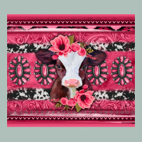 Pink Gemstone Baby Calf Western Valentines Day Heavyweight Hoodie | Teevron