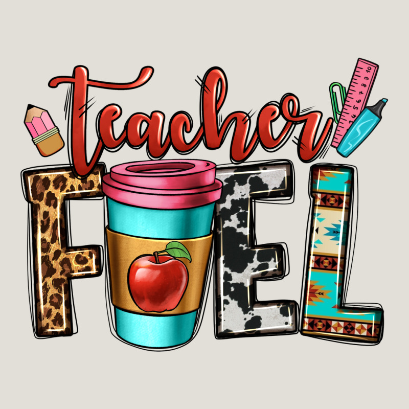 Teacher Fuel Heavy Core Tee by OliviaCreatesArt | Teevron