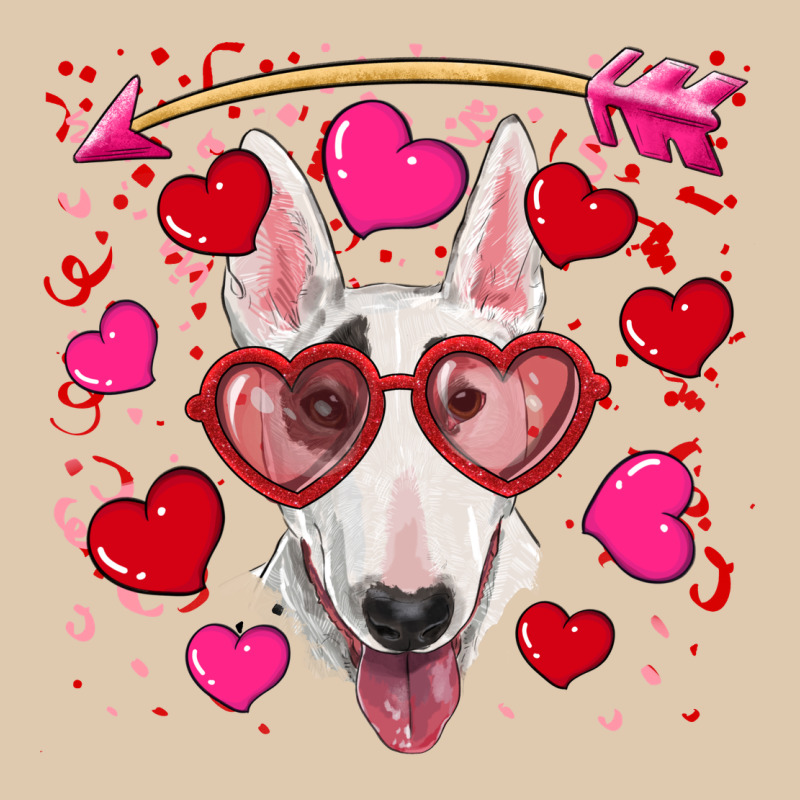 Valentine's Day  Bull Terrier Heavyweight Sweatshirt by RanaPortraitStore | Teevron