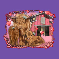 Valentine's Day Mama Cow And Baby Cows Premium Sweatshirt | Teevron