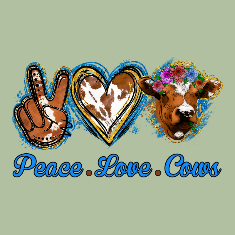 Peace Love Cows Urban Hoodie by Jasminsmagicworld | Teevron