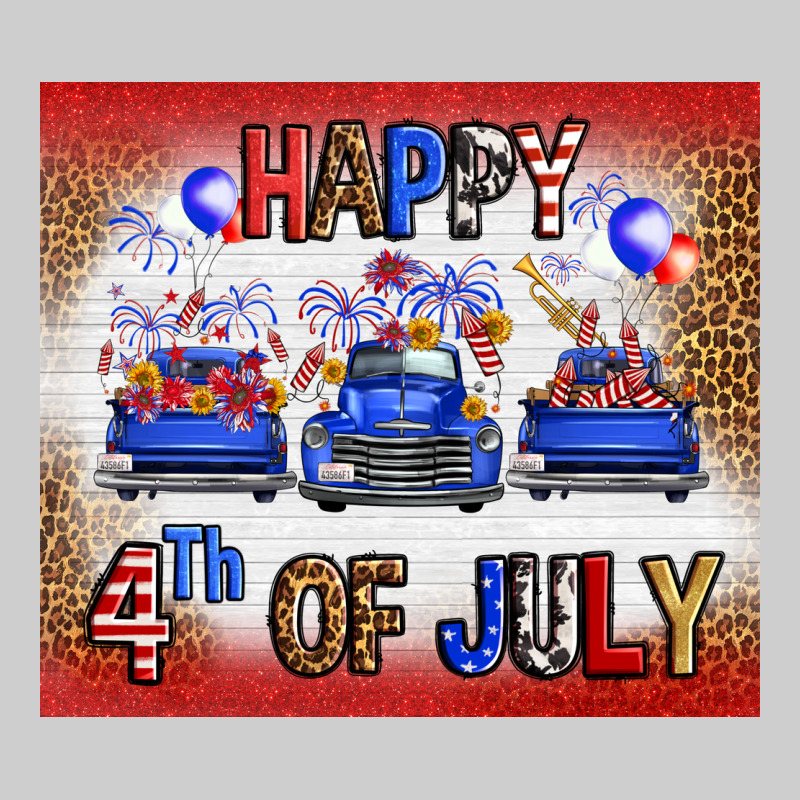 Western Happy Fourth Of July Premium Tee by FaDigitalArtStudio | Teevron