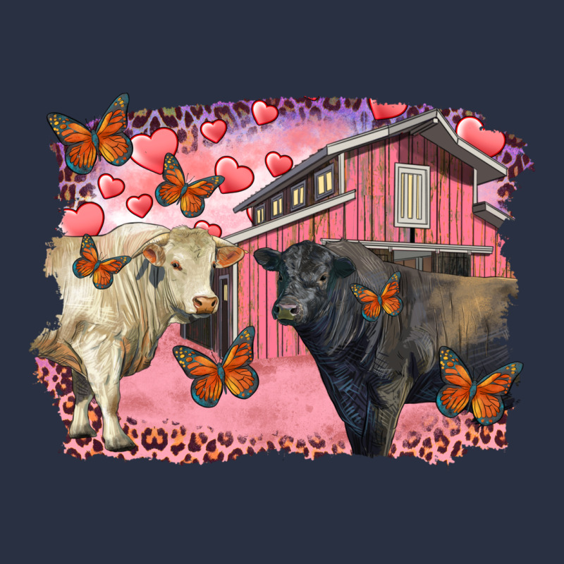 Valentine's Day Barn And Black Angus With Charolais Heavyweight Sweatshirt by RanaPortraitStore | Teevron