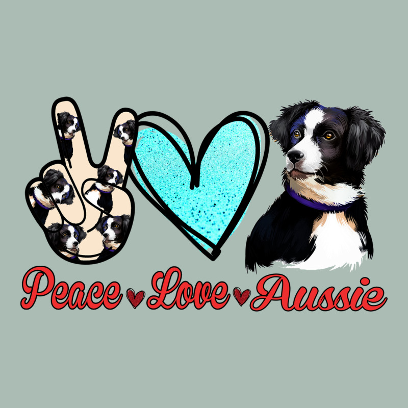 Peace Love Aussie Classic Tee by Jasminsmagicworld | Teevron