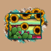 Wyoming Map Sunflower Cactus Serape Vintage Tee | Teevron
