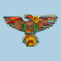 Thunderbird  Wild Soul With Sunflower Serape Aztec Premium Hoodie | Teevron