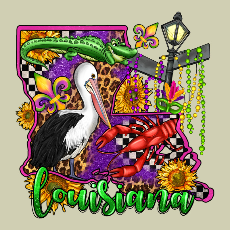 Louisiana Heavy Core Tee by OliviaCreatesArt | Teevron