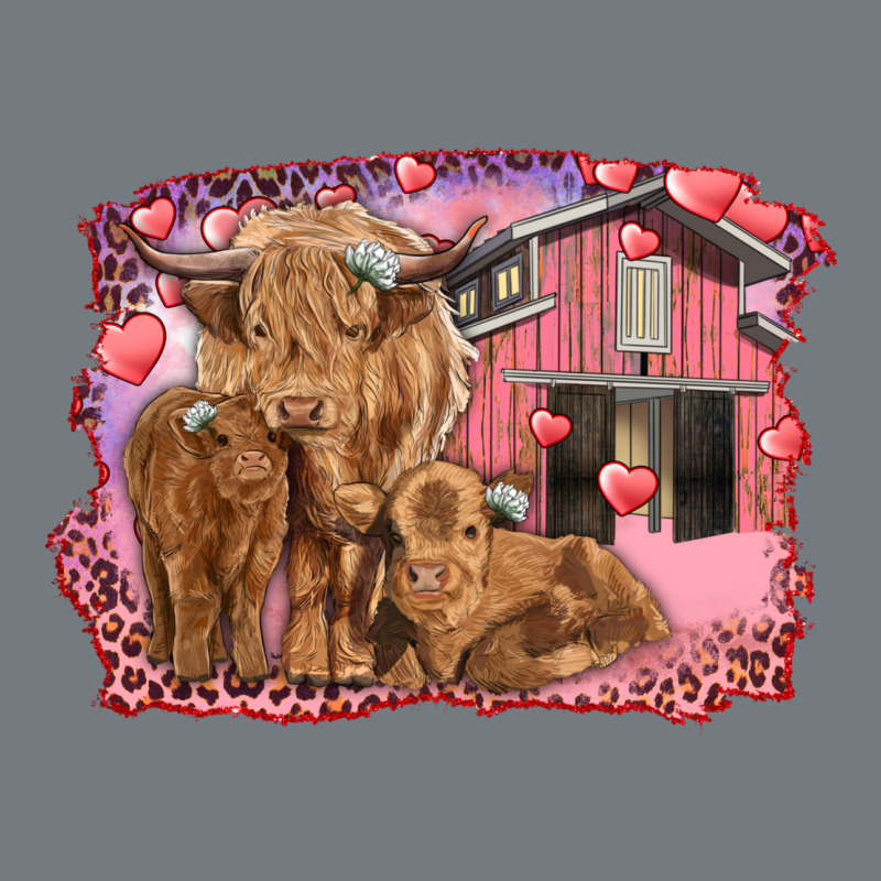 Valentine's Day Mama Cow And Baby Cows Heavyweight Sweatshirt by RanaPortraitStore | Teevron