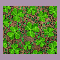 Saint Patricks Day Shamrock And Leopard Heavyweight Hoodie | Teevron