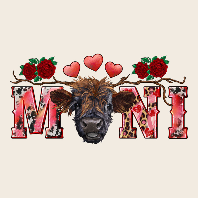 Valentine's Day Mini Black Highland Calf Premium Sweatshirt by RanaPortraitStore | Teevron