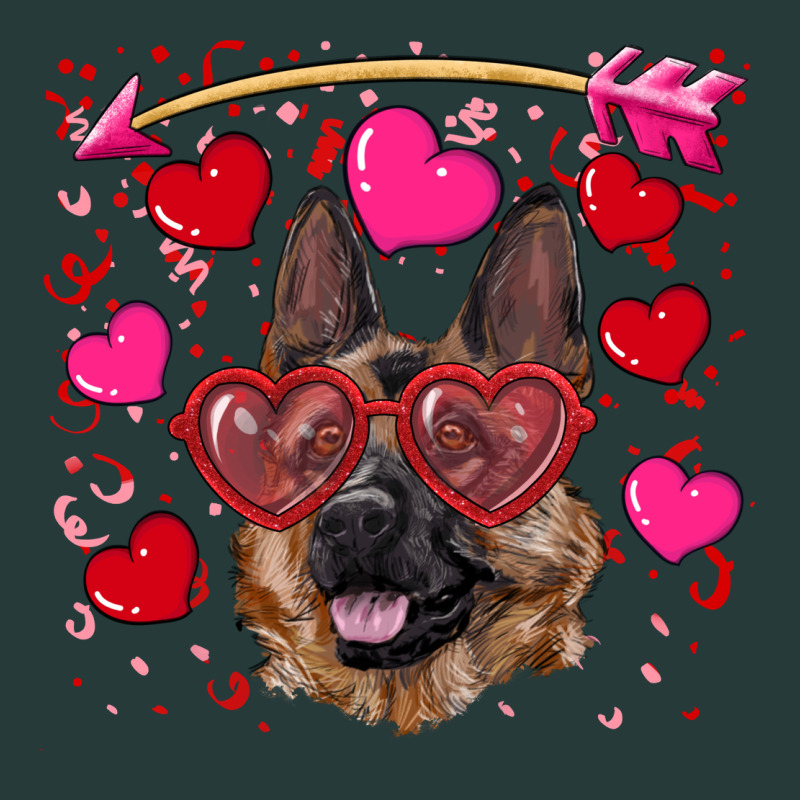 Valentine's German Shepherd Premium Sweatshirt by RanaPortraitStore | Teevron