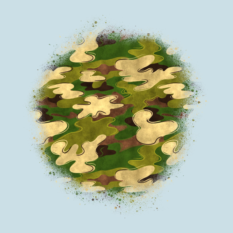 Camouflage Patch 2 Ladies Tee by BundleAndBundleShop | Teevron