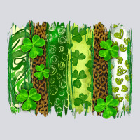 St Patricks Day Brush Stroke Zipper Hoodie | Teevron