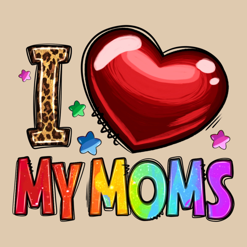 I Love My Moms Classic Tee by OliviaCreatesArt | Teevron