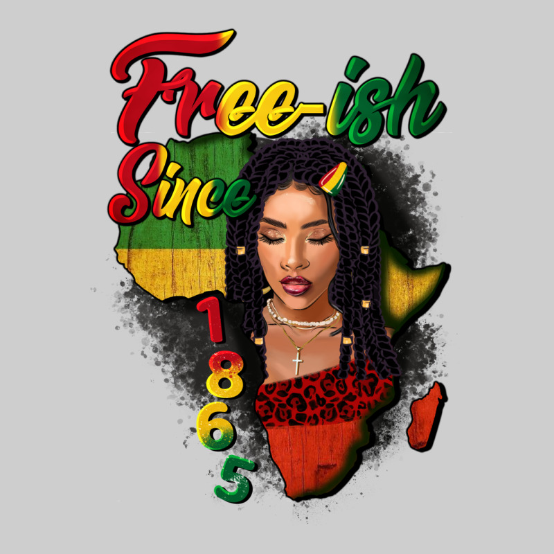 Free-ish Since 1865 Black Woman Premium Tee by FaDigitalArtStudio | Teevron