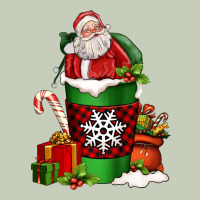 Christmas Santa Claus Coffee Cup Ladies Tee | Teevron