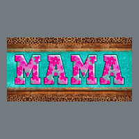 Floral Mama Mother's Day License Plate Heavyweight Sweatshirt | Teevron