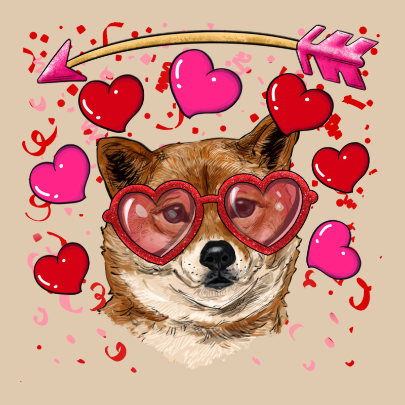 Valentine's Shiba Inu Heavyweight Sweatshirt by RanaPortraitStore | Teevron