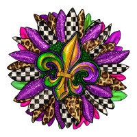 mardi gras sunflower | Teevron