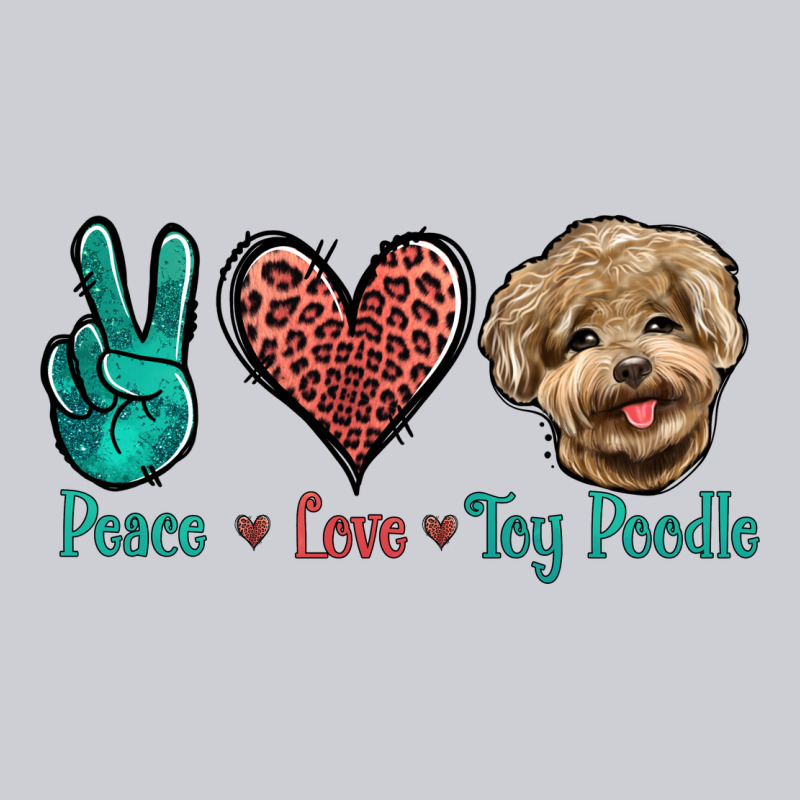 Peace Love Toy Poodle Classic Tee by Jasminsmagicworld | Teevron