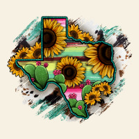Texas Map Sunflower Cactus Serape Vintage Tee | Teevron