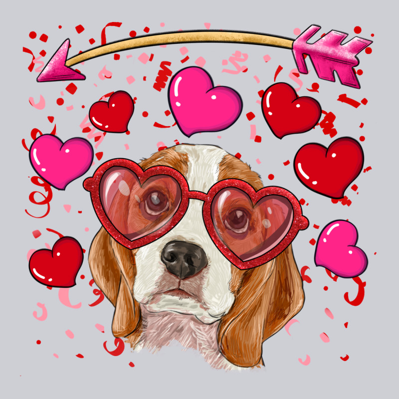Valentines Day  Beagle Heavyweight Sweatshirt by RanaPortraitStore | Teevron
