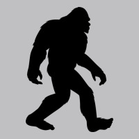 Bigfoot In Black Design Long Sleeve Tee | Teevron