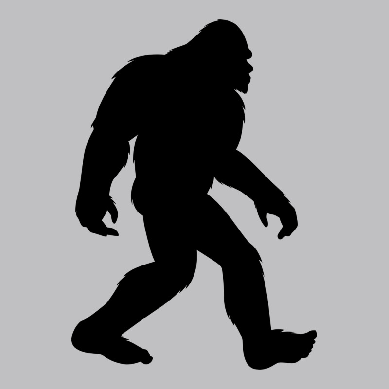 Bigfoot In Black Design Long Sleeve Tee by artisFamous | Teevron