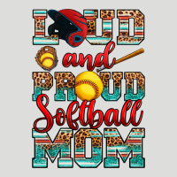 Loud And Proud Softball Mom Zipper Hoodie | Teevron