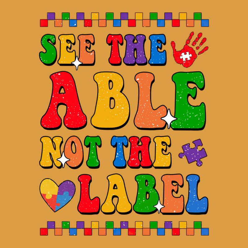 See The Able Not The Label Urban Heavy Tee by CowhideDigitalArt | Teevron