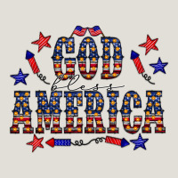 4 July God Bless America Western Heavy Core Tee | Teevron