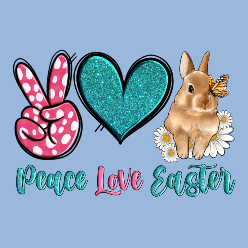 Peace Love Easter With Bunny And Butterfly Premium Hoodie by Artiststas | Teevron