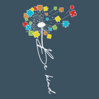 Dandelion Autism Puzzle Be Kind Urban Heavy Tee | Teevron