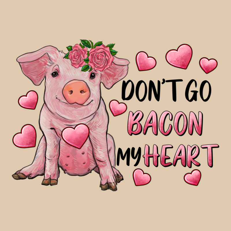 Valentine's Day Don't Go Bacon My Heart Heavyweight Sweatshirt by RanaPortraitStore | Teevron