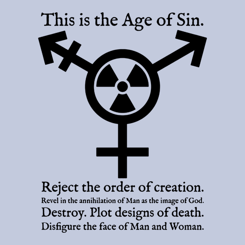 This Is The Age Of Sin   Transgender Symbol Long Sleeve Tee by artisFamous | Teevron