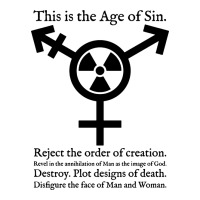 this is the age of sin   transgender symbol | Teevron