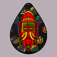 African Masks Teardrop  6 Vintage Tee | Teevron