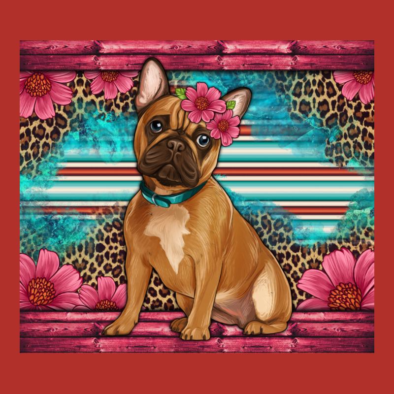 French Bulldog Floral Premium Hoodie by Artiststas | Teevron