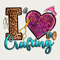 I Love Crafting Zipper Hoodie | Teevron