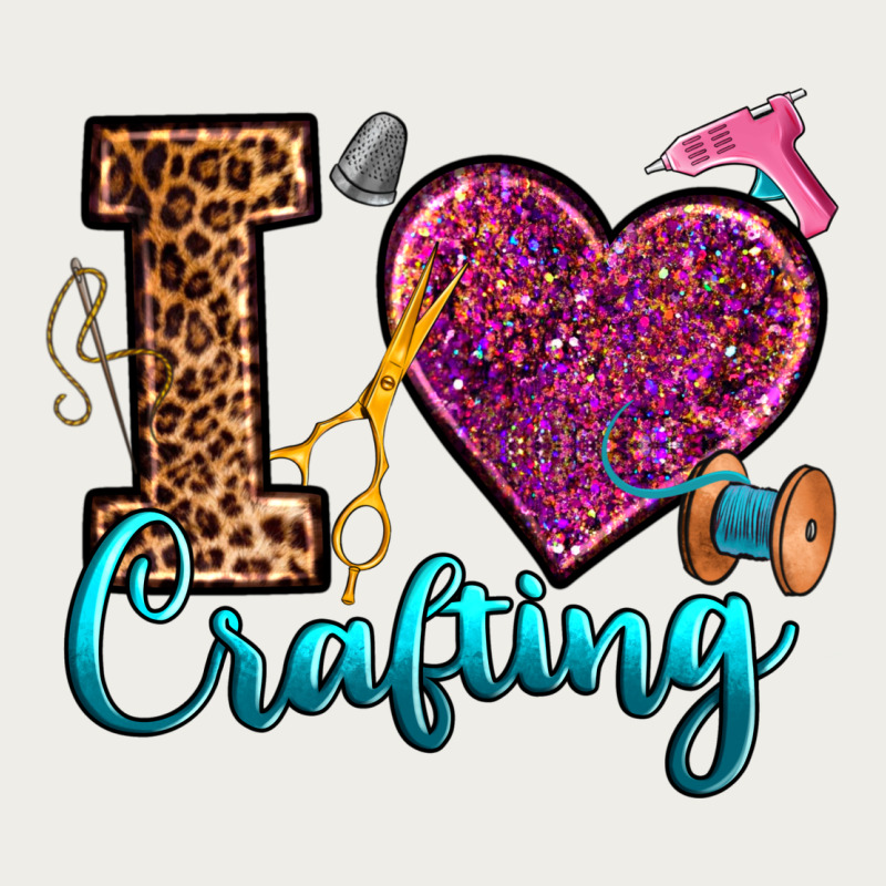 I Love Crafting Zipper Hoodie by RanaPortraitStore | Teevron