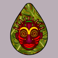 African Masks Teardrop  7 Vintage Tee | Teevron