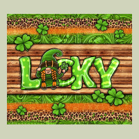 St Patricks Lucky Gnome Heavyweight Hoodie | Teevron