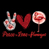 Peace Love Flamingo Urban Hoodie | Teevron
