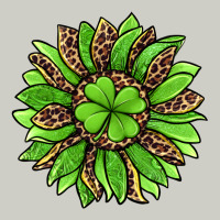 Lucky Leopard St Patricks Sunflower Heavyweight Hoodie | Teevron