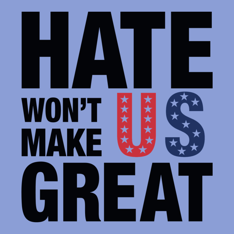 Hate Won't Make Us Great Black Long Sleeve Tee by artisFamous | Teevron